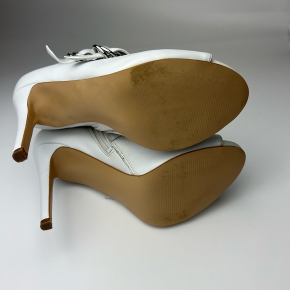 Guess Wardyn Peep Toe Wedges Size 8 - Picture 8 of 16